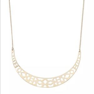 Stella & Dot Avalon Crescent  Necklace